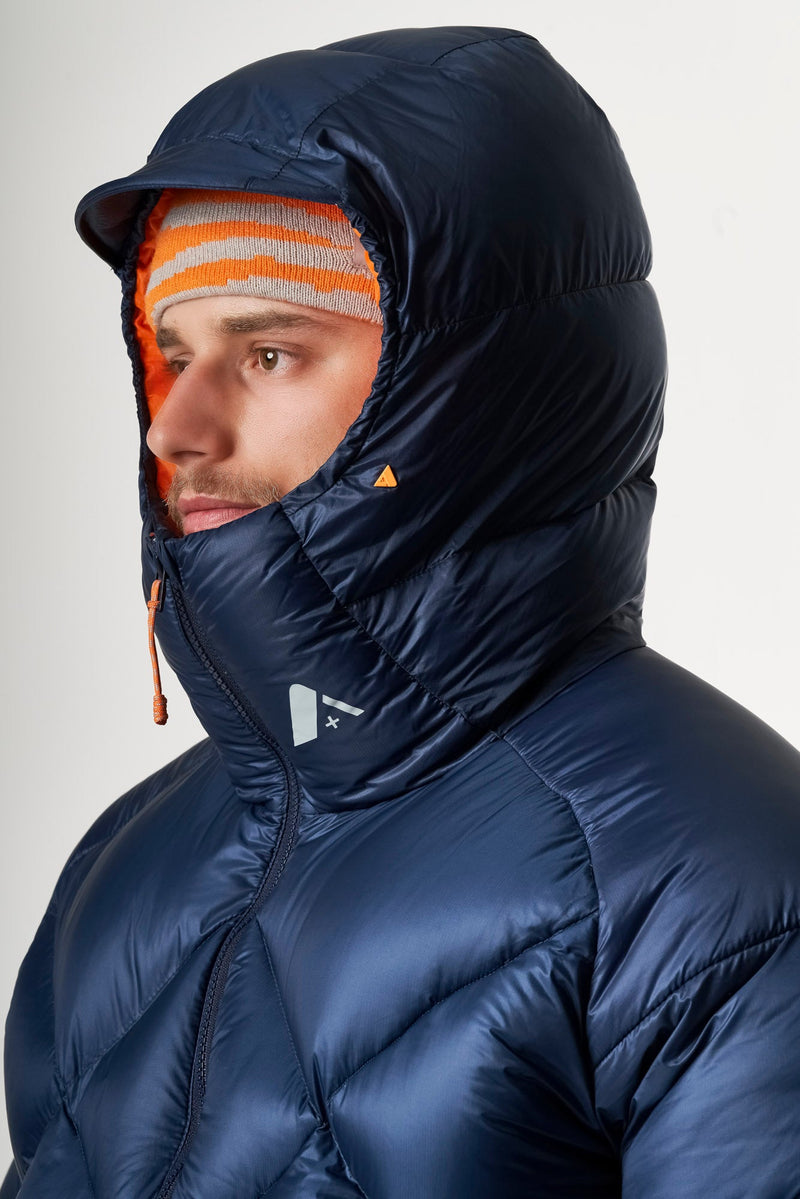 Men's Elias Down Parka-Deep blue