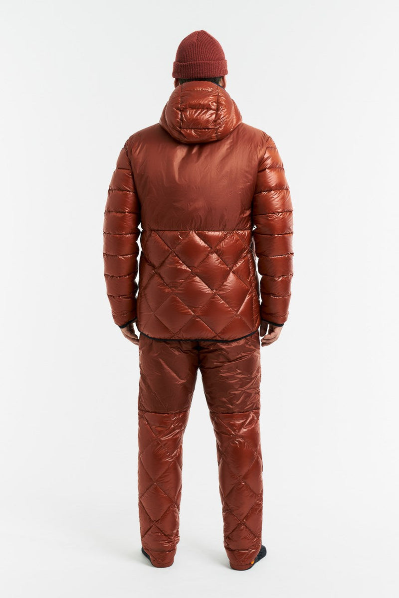 Men's Robson  Down Jacket-Dark terracotta
