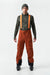 Men`s MTN-X Grade 3L Light Bib-Dark Terracotta - Terracotta