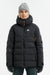 Riya Synthetic Down Jacket-Black - Black