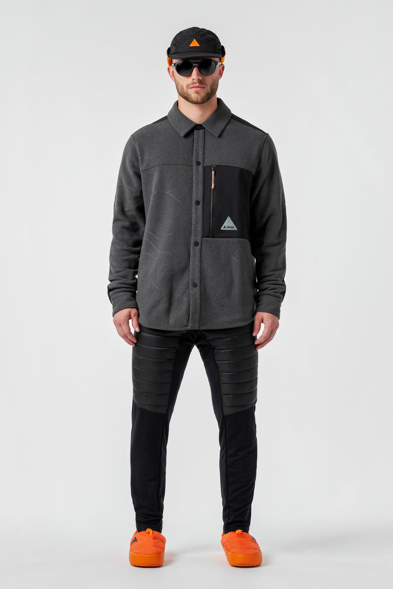 Chemise polaire unisexe Hunter - Noir