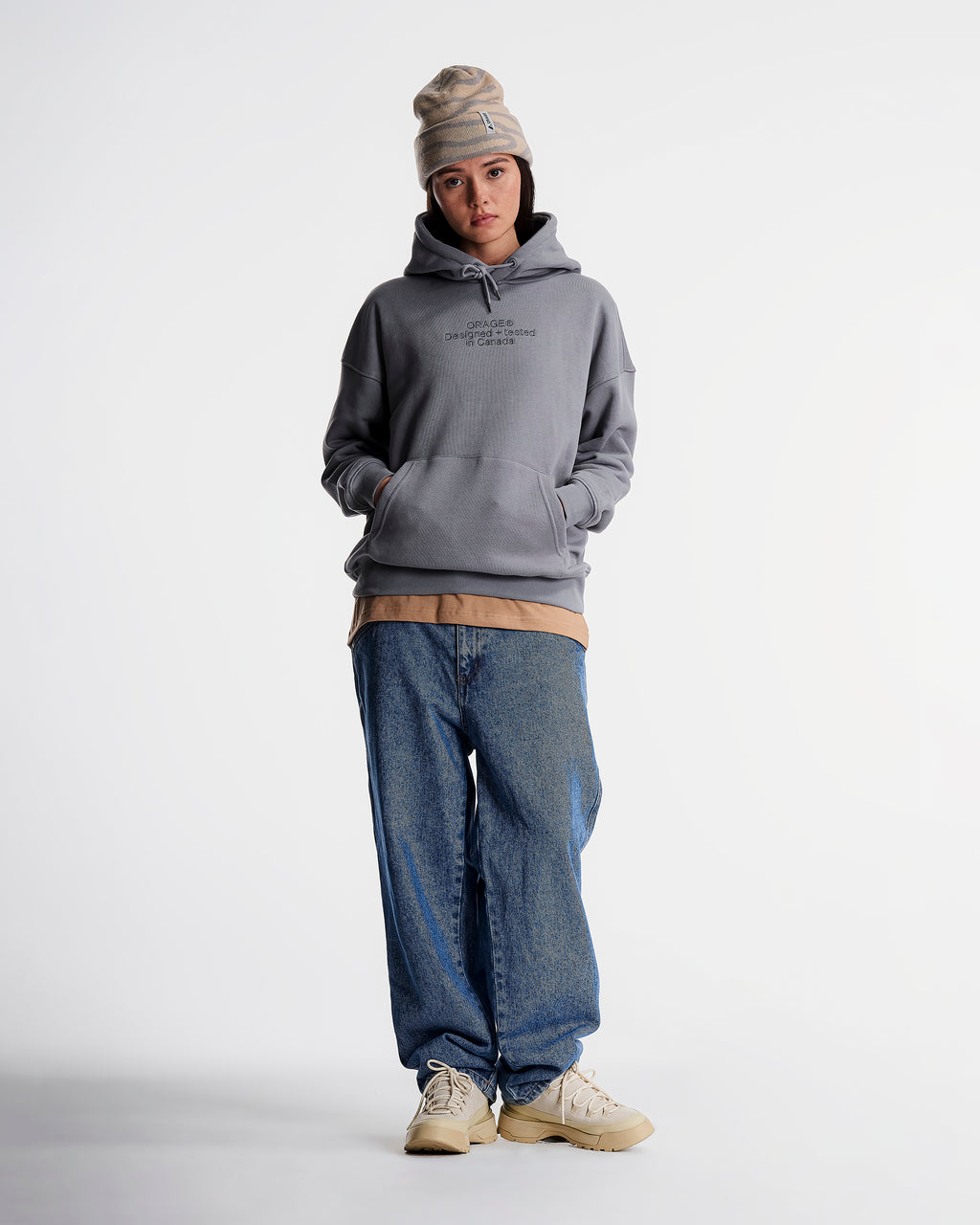 Chandail à capuchon Alpine unisexe 